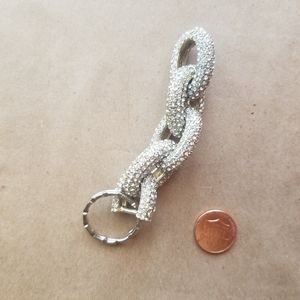 Key Ring, Key Chain, Clueless, Y2K, Large Link Jewlery, Wedding